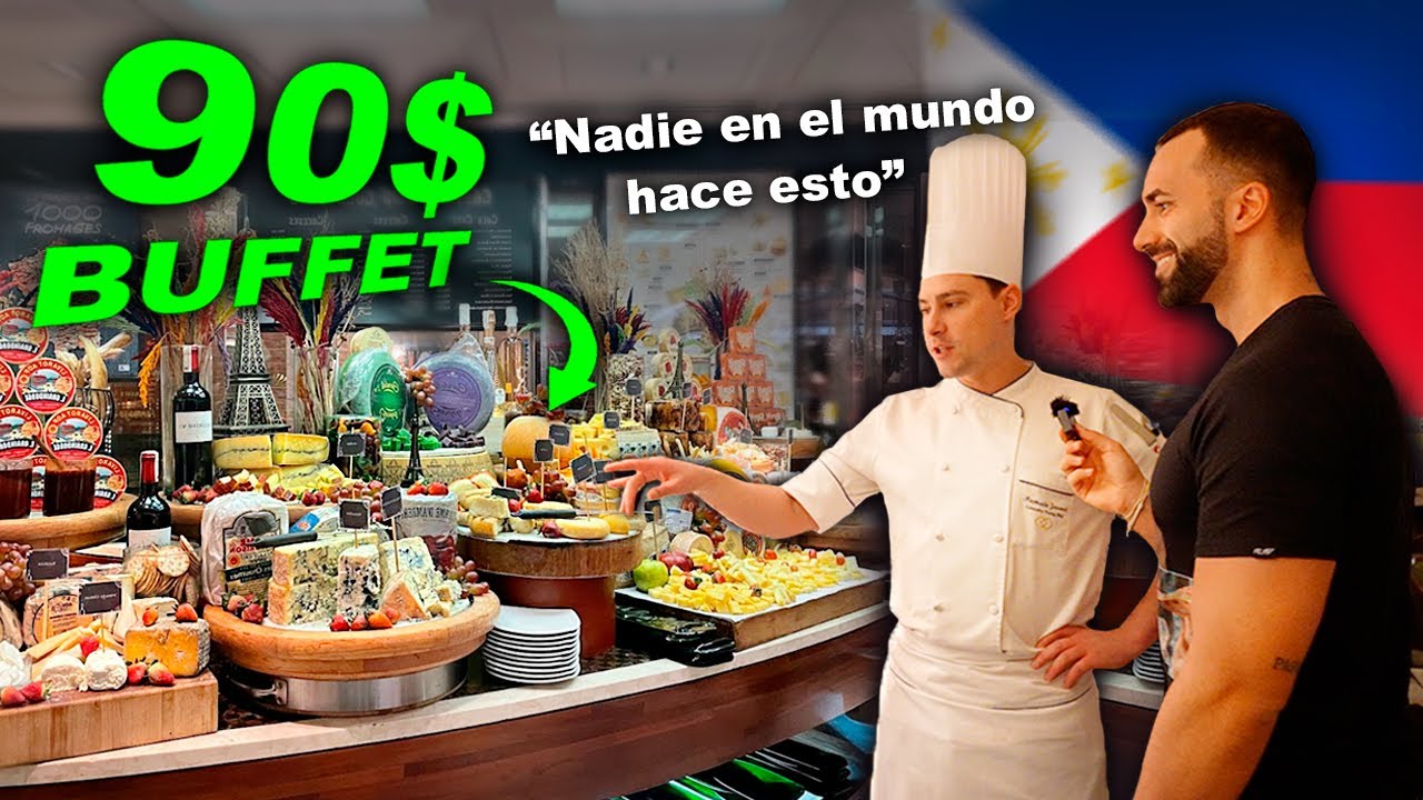 Viajé Hasta FILIPINAS para Probar el BUFFET MÁS CARO y LUJOSO *Full Documental*