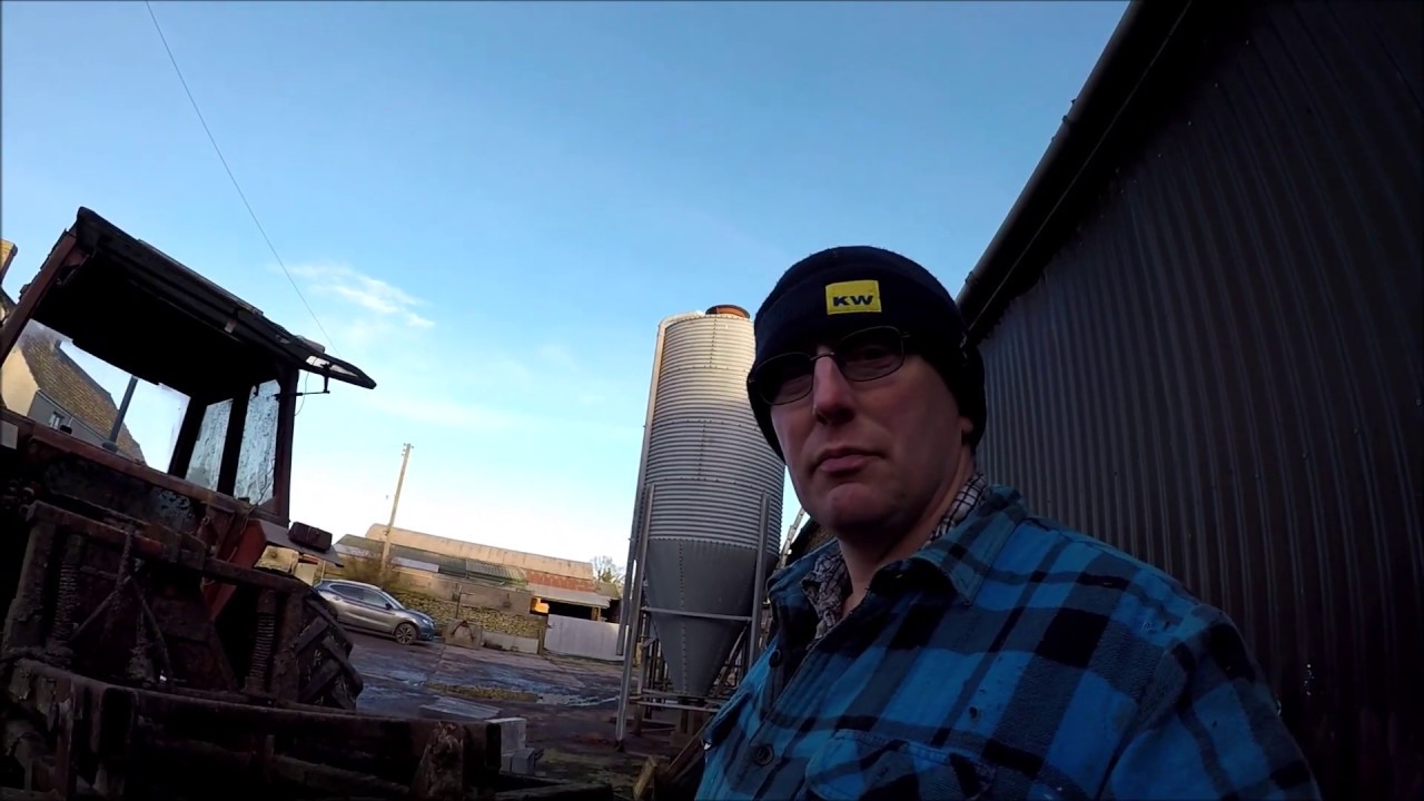 Livestock farm winter jobs. Part 3. Yard scraper maintenance.