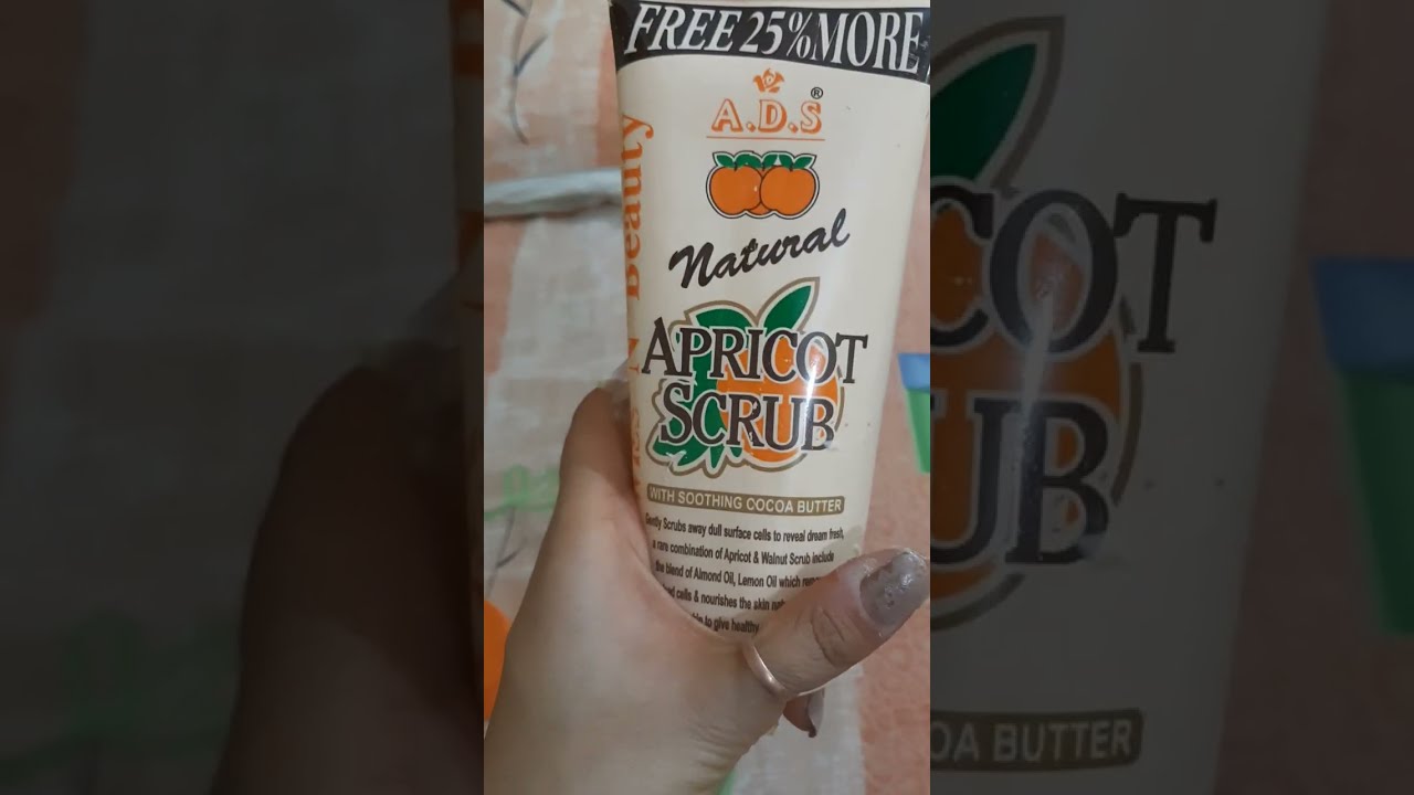 A.D.S Swiss n beauty apricot n walnut scrub review