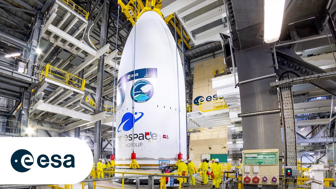 Ariane 6: preparing flight VA264 for liftoff