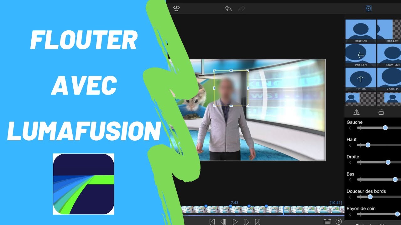 Flouter avec LumaFusion