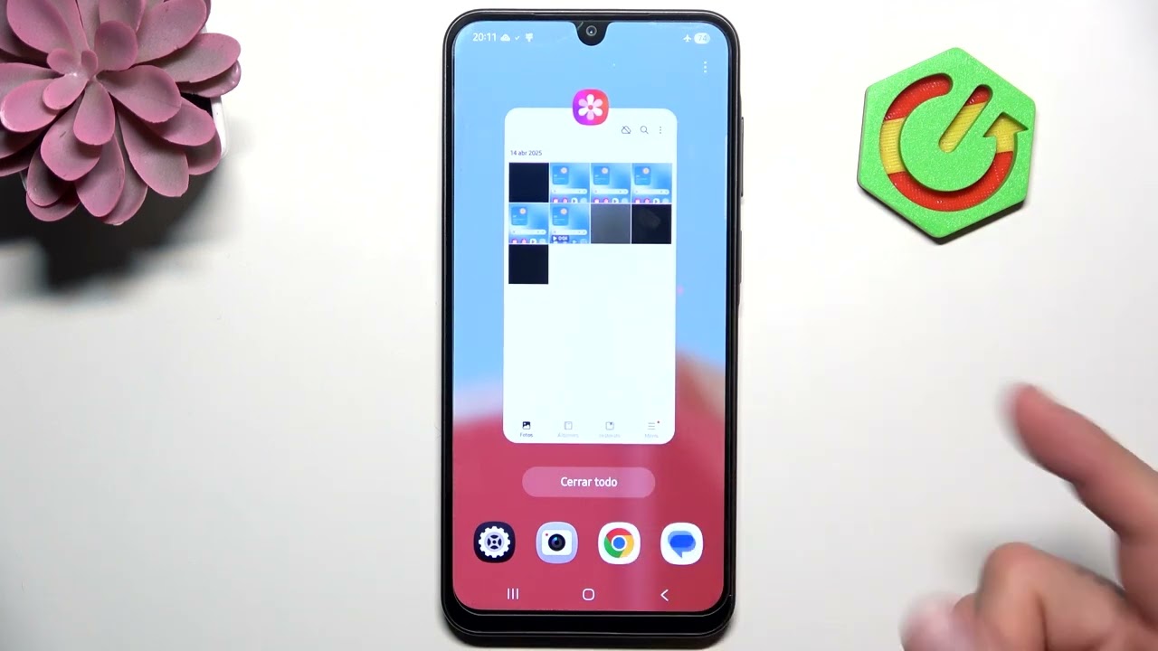 C&oacute;mo dividir la pantalla en Samsung Galaxy A26