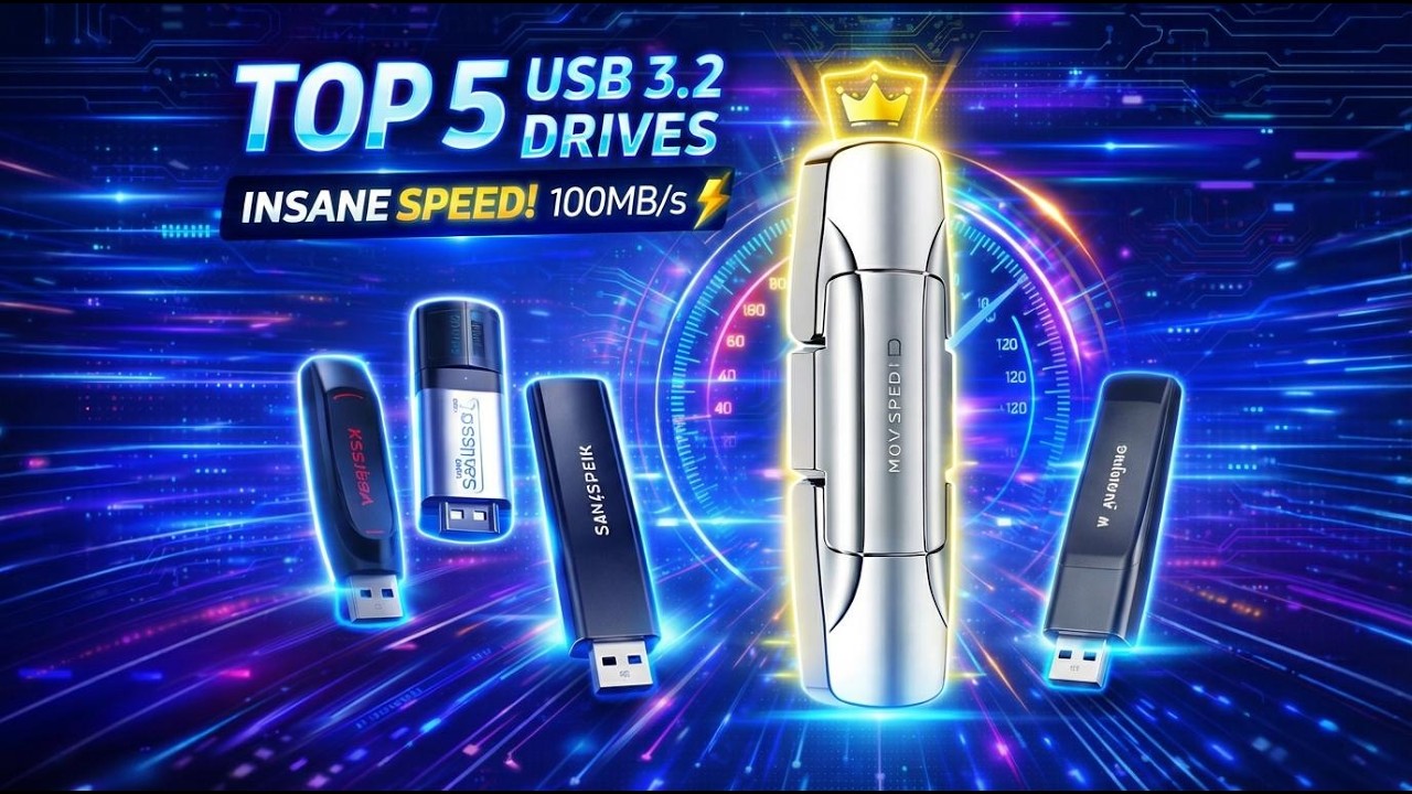 Best USB 3.2 Flash Drives 2026 – Top 5 Fastest USB Drives