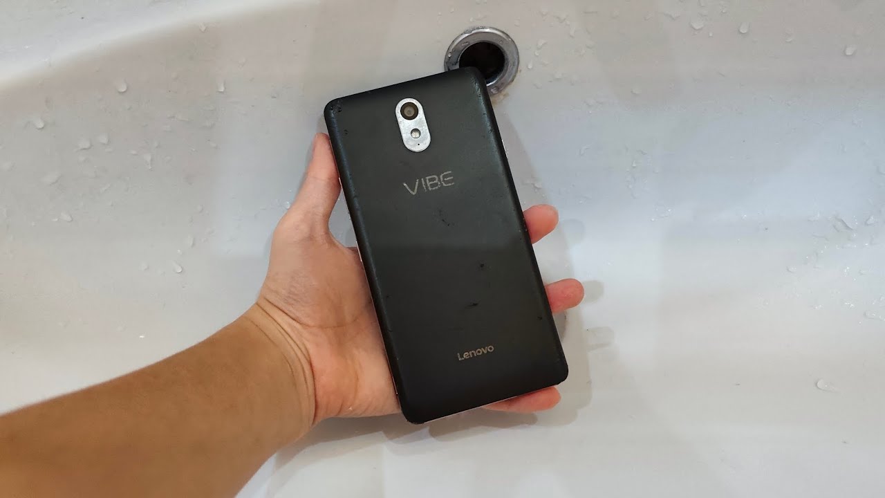 Тест на воду телефона Lenovo Vibe