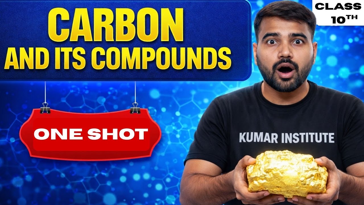 Carbon and Its Compounds in ONE SHOT Class 10 |MOSR IMPORTANT QUESTION + PYQs | BY KUMAR SIR