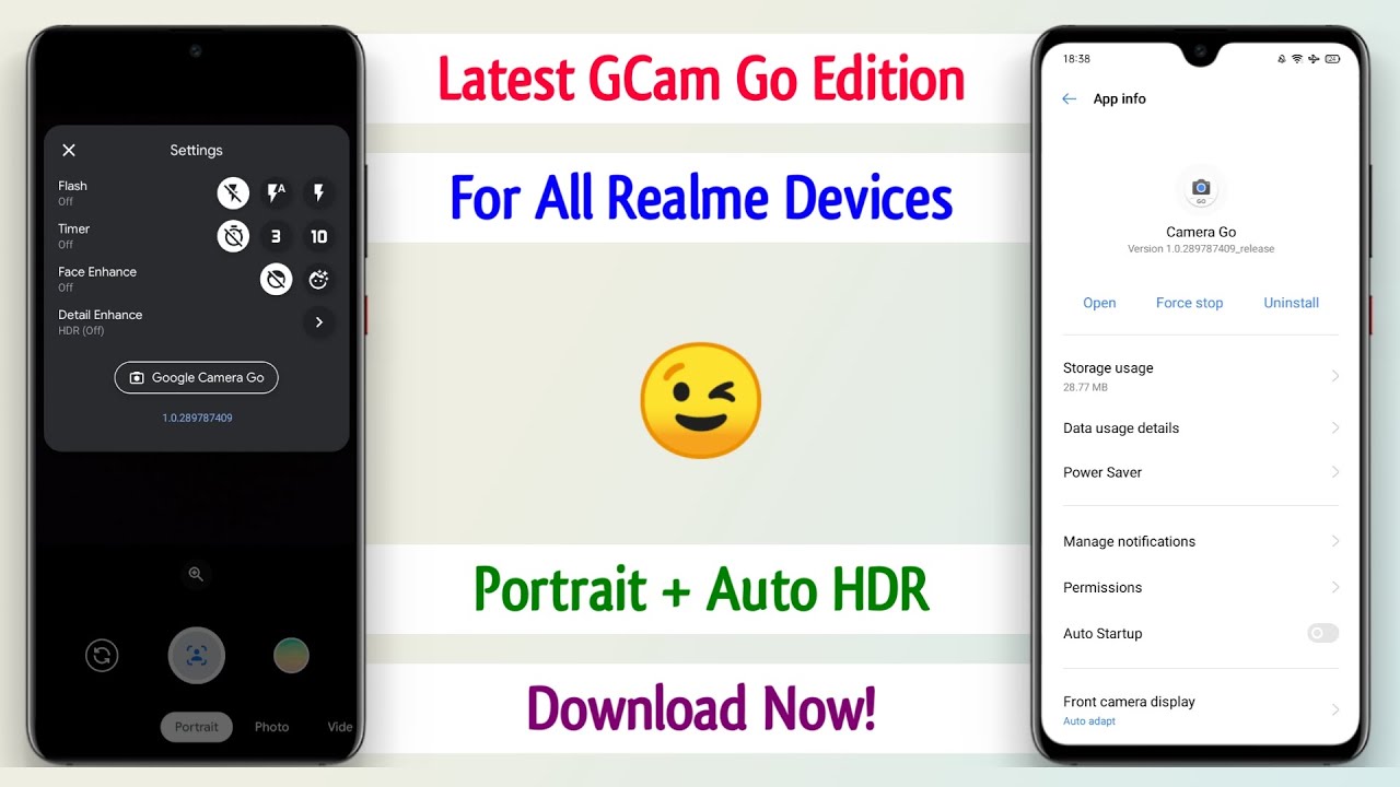 Latest Google Camera Go For Realme Devices | GCam Go Latest Version | GCam Go Download ~ by RJ 😀❤️