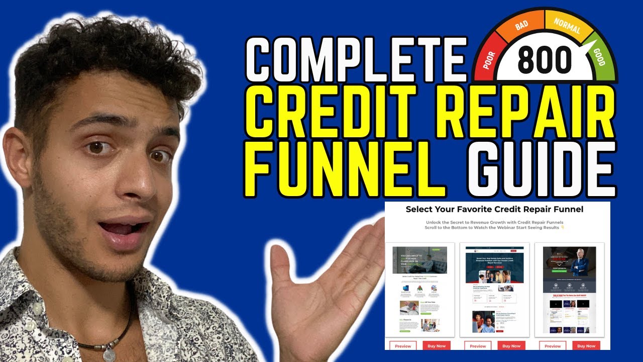 Complete Credit Repair Funnel Setup Guide: Expert Walkthrough + Bonus Funnels!