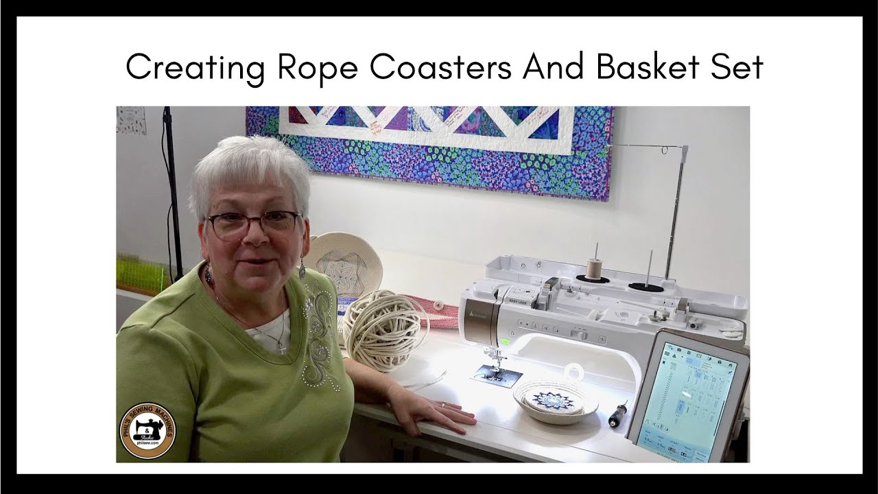 Creating Rope Coasters And Basket Set