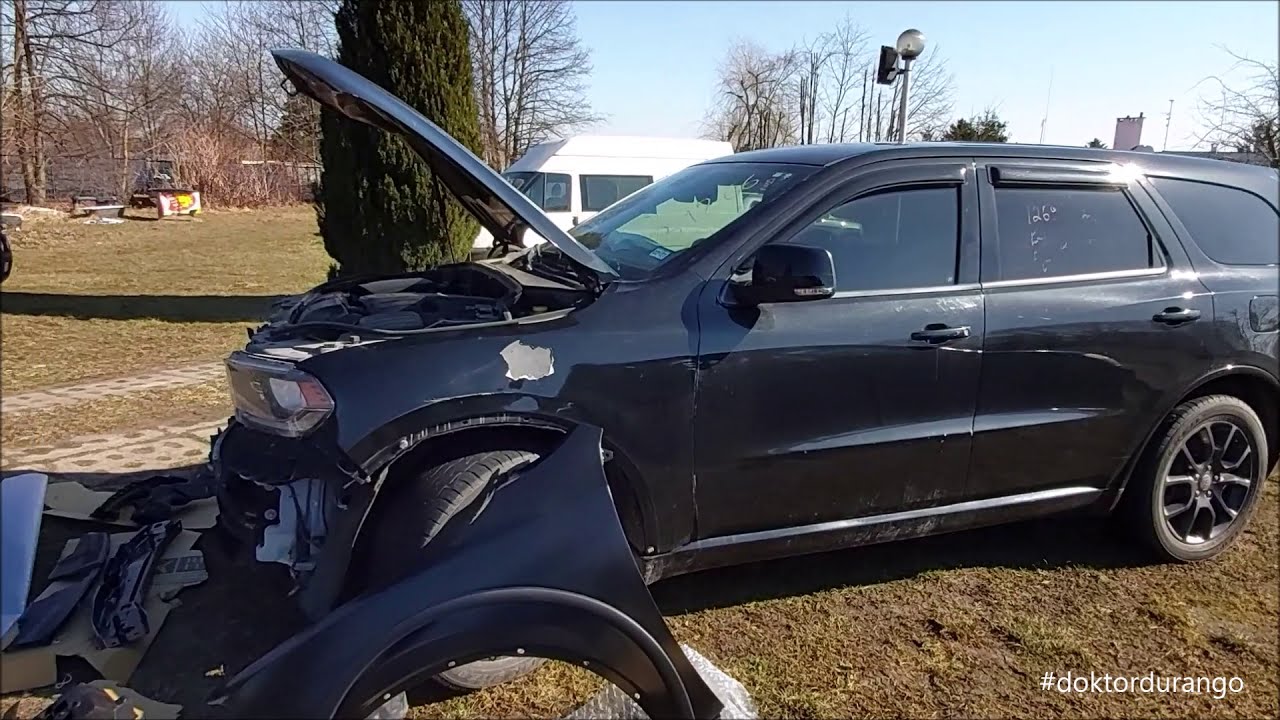 Kompletowanie części do naprawy, zderzak SRT, Dodge Durango R/T 2015