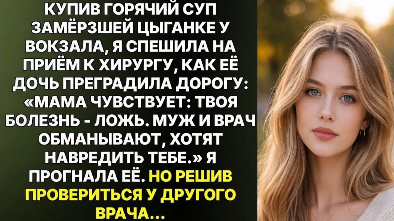 Твоя операция не нужна, сказала цыганка - Врач и муж сговорились. Я проверила диагноз и земля ушла..