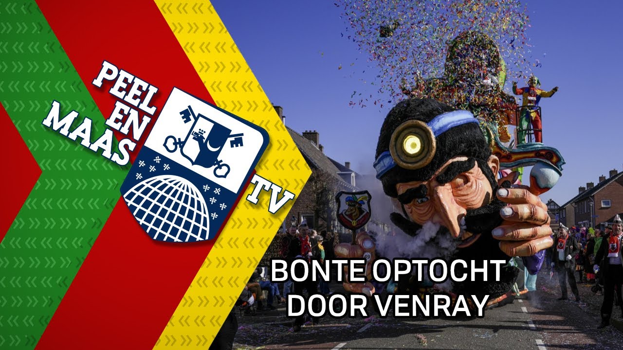 Optocht door Venray - 4 maart 2025 - Peel en Maas TV Venray