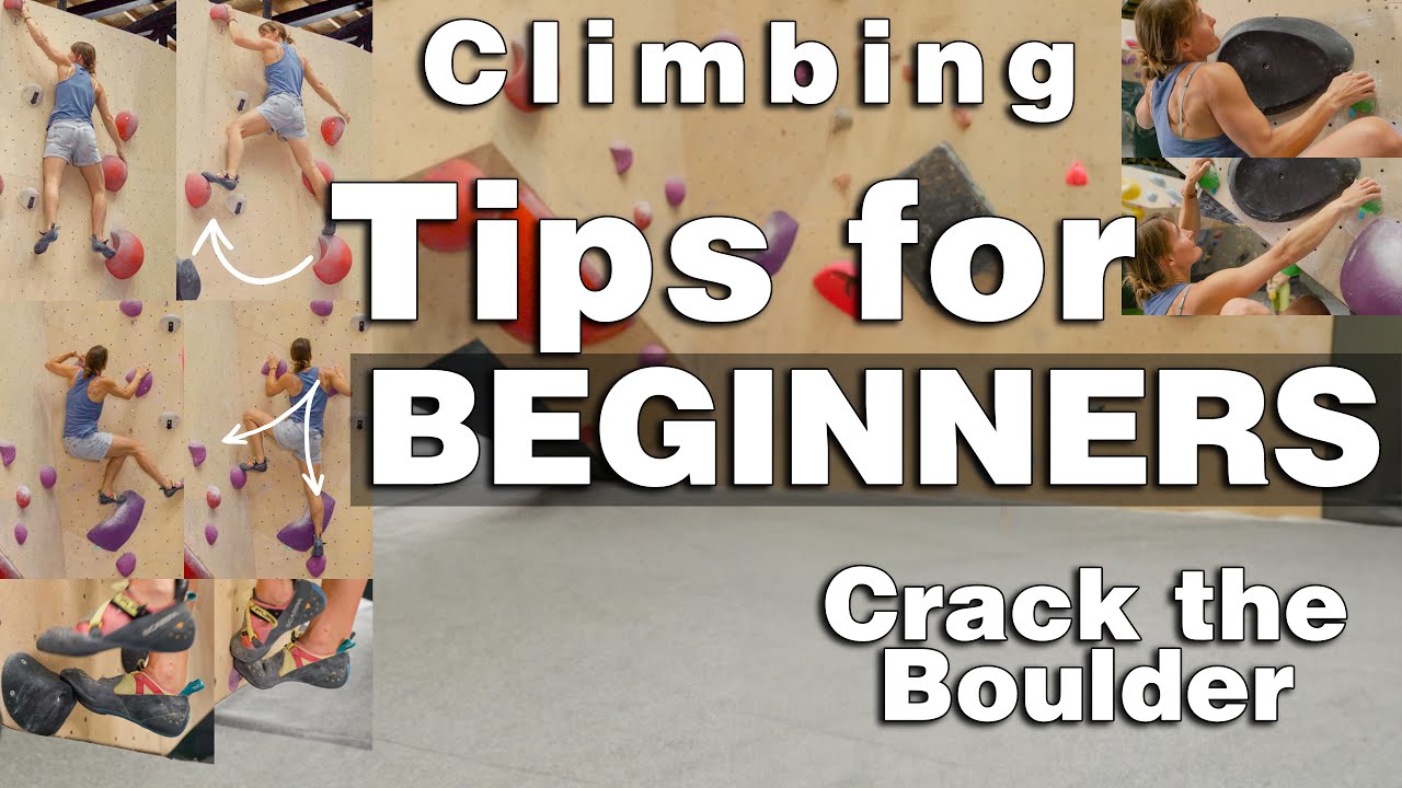 Rock climbing tips for beginners with Crack the Boulder
