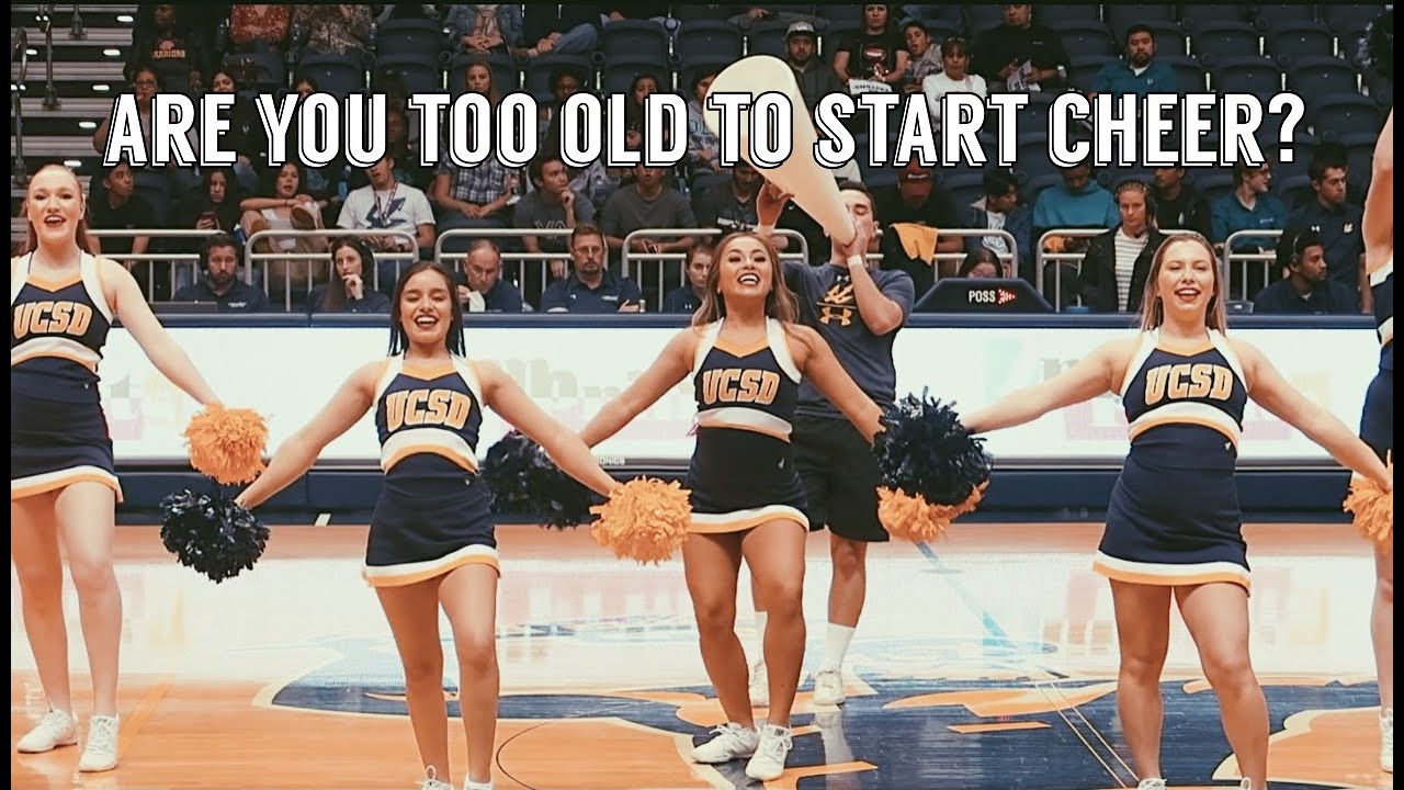 ARE YOU TOO OLD TO START CHEER? | Alyssa Revecho