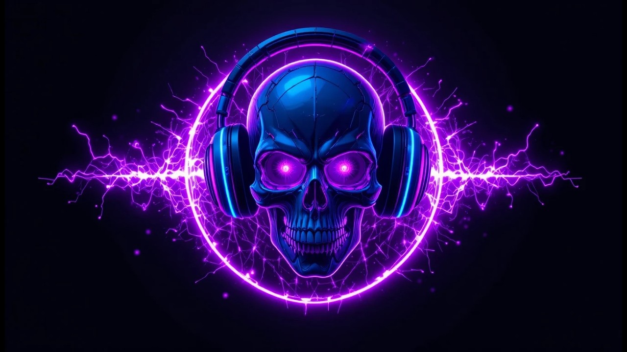 💀 Skull Bass EDM 💀 Powerful Dark Bass Music for Gym Training, Gaming Energy & Focus
