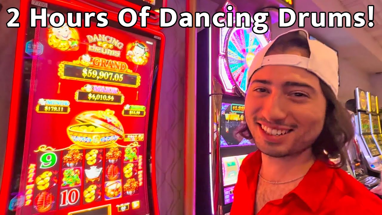 Every Single Time I Played Dancing Drums In 2023! (Las Vegas Slots Compilation)
