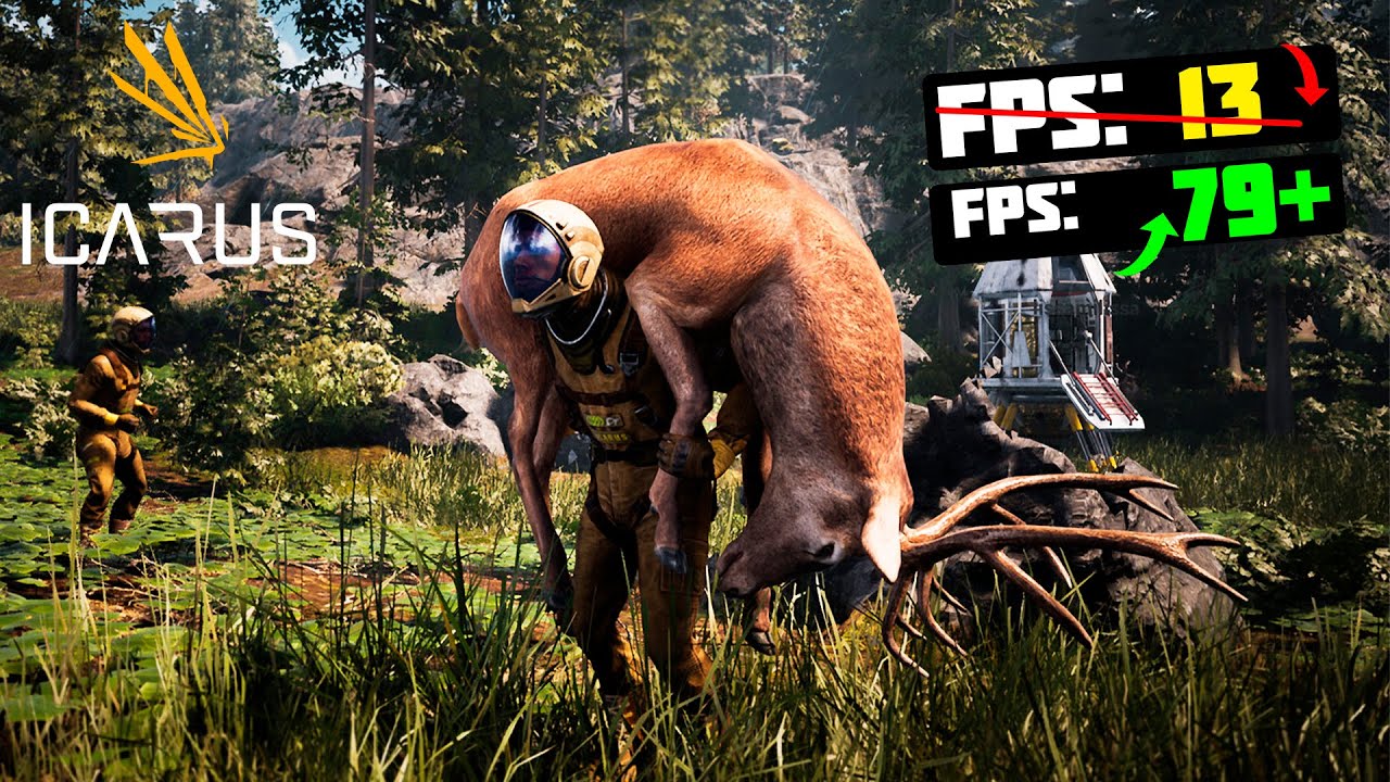 🎮Icarus: ПОВЫШЕНИЕ FPS и ОПТИМИЗАЦИЯ / НАСТРОЙКИ ГРАФИКИ в ИКАРУС