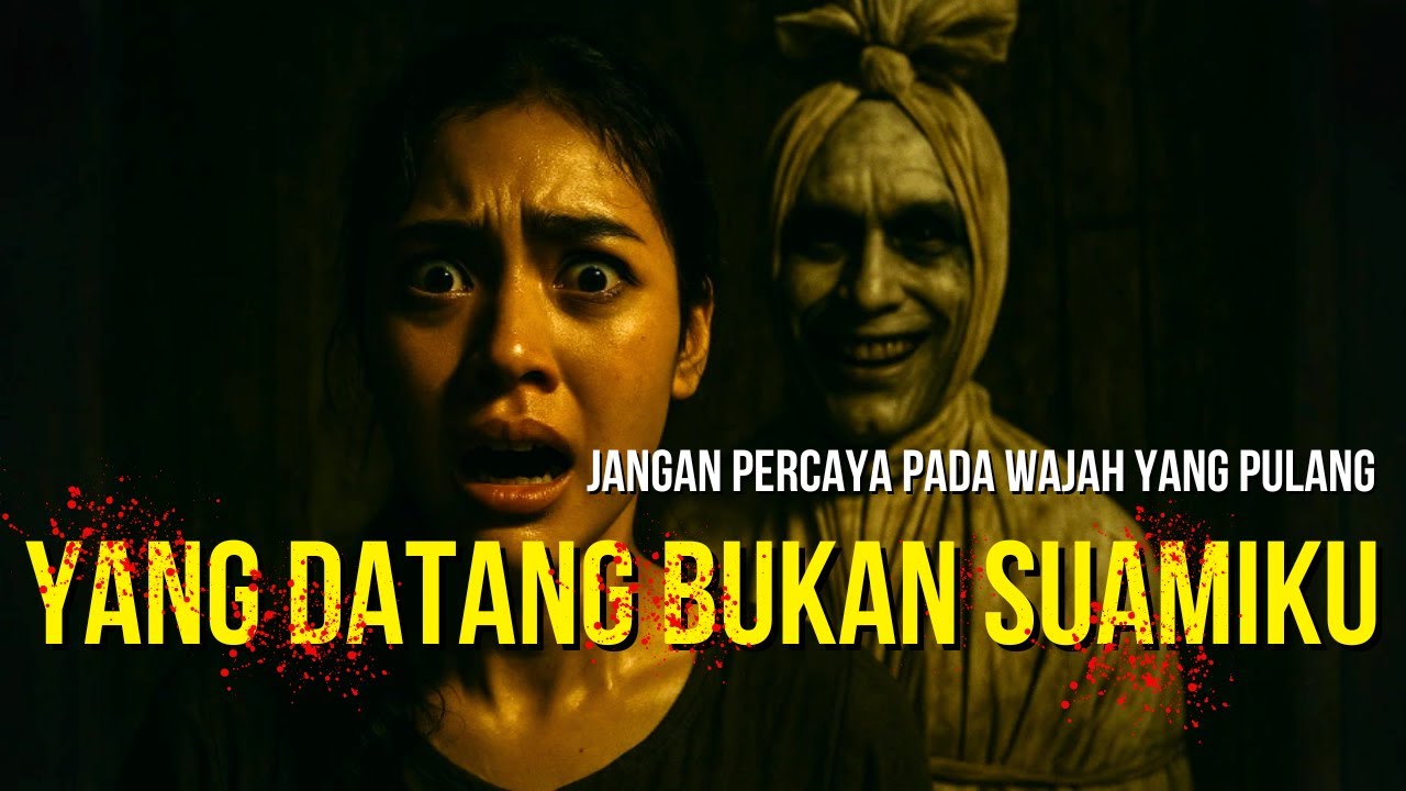 Cerita Horor: Suami Pulang Larut, Ternyata Pocong dengan Wajahnya | Pengalaman Horor di Desa