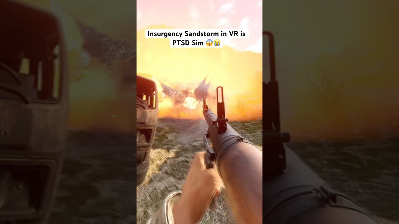 Insurgency Sandstorm с UEVR &mdash; это круто 😳 #vr #quest3 #insurgencysandstorm #vrgames