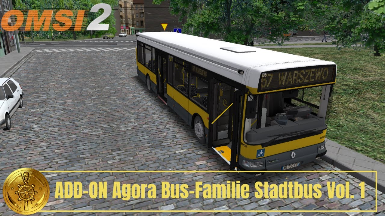 [OMSI 2] DECOUVERTE Add-on Agora Bus-Familie Stadtbus Vol. 1