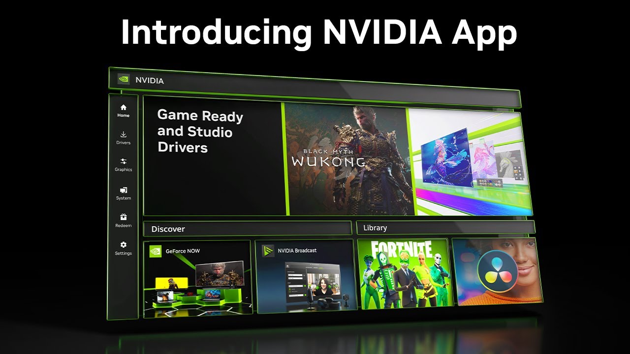 NVIDIA App | Essential Companion for PC Gamers & Creators