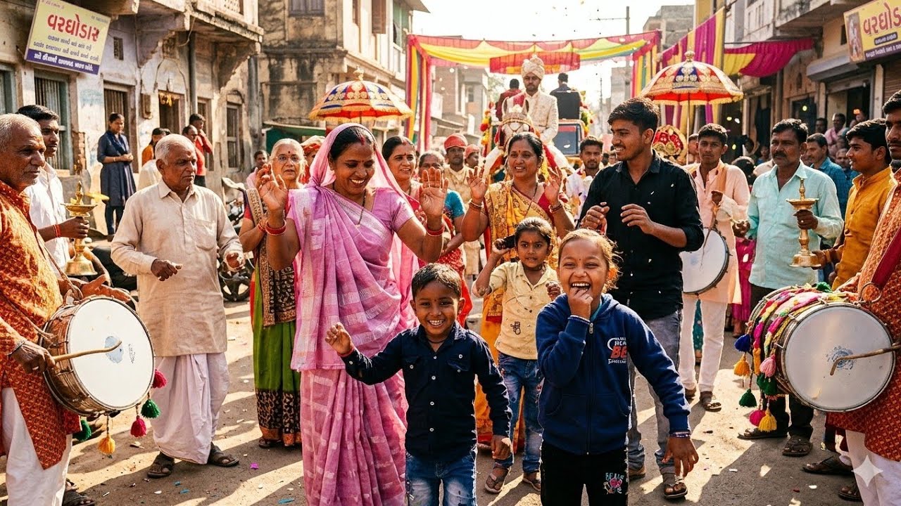 આજે  ગયા જગાપુર વરઘોડામાં #femily vlog abasana #Aje gaya jagatpura vargodama