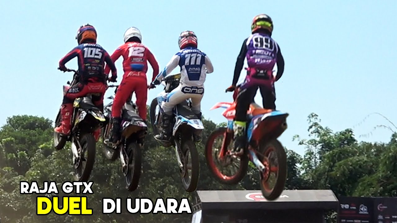RACE TERPANASS! Adu skill raja grasstrack rebutan 1 unit motor