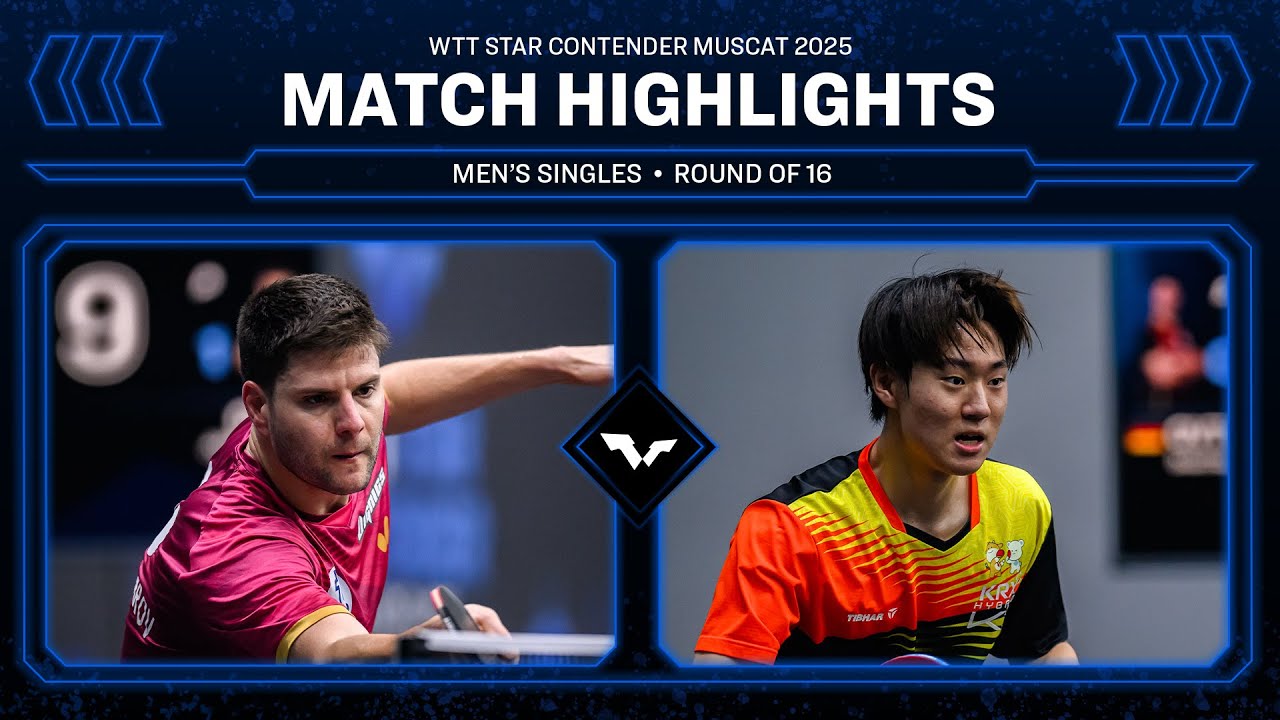 Dimitrij Ovtcharov vs Oh Junsung | MS QF | #WTTMuscat 2025