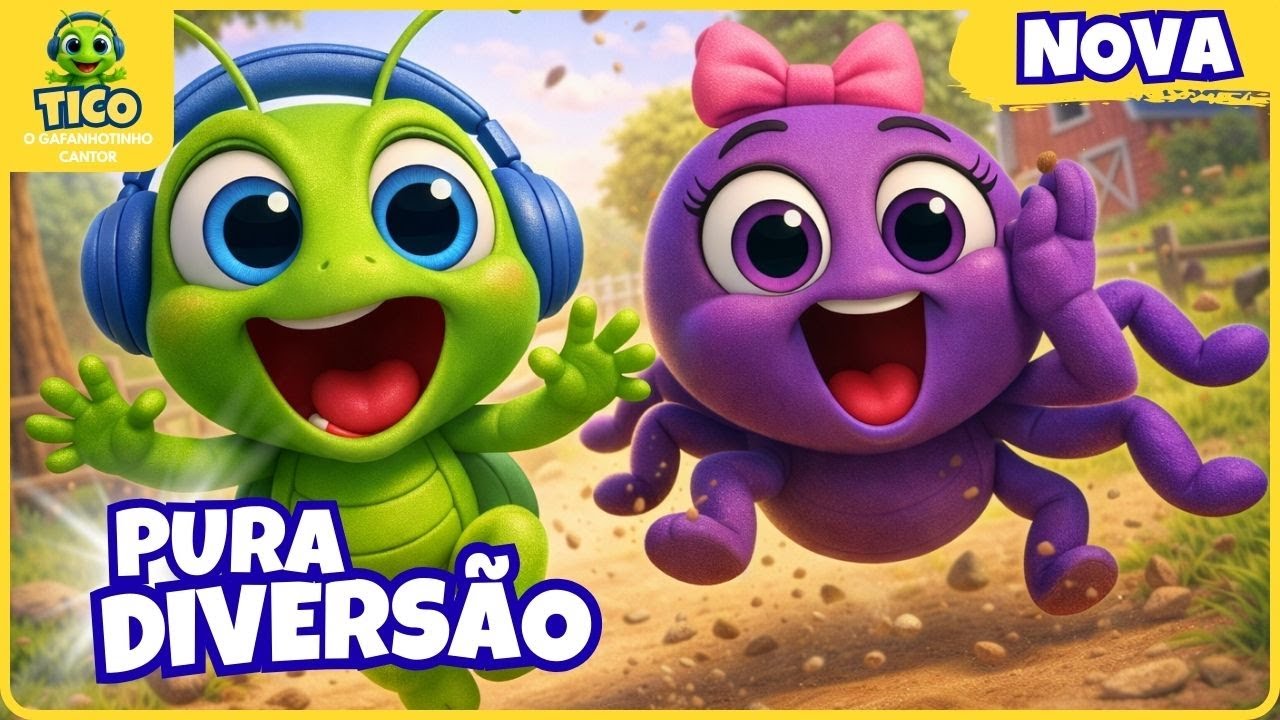 🕷️🐤🎧 120 Minutos de Pura Diversão Infantil | Dona Aranha, Tico e Pintinho Amarelinho 🎶✨