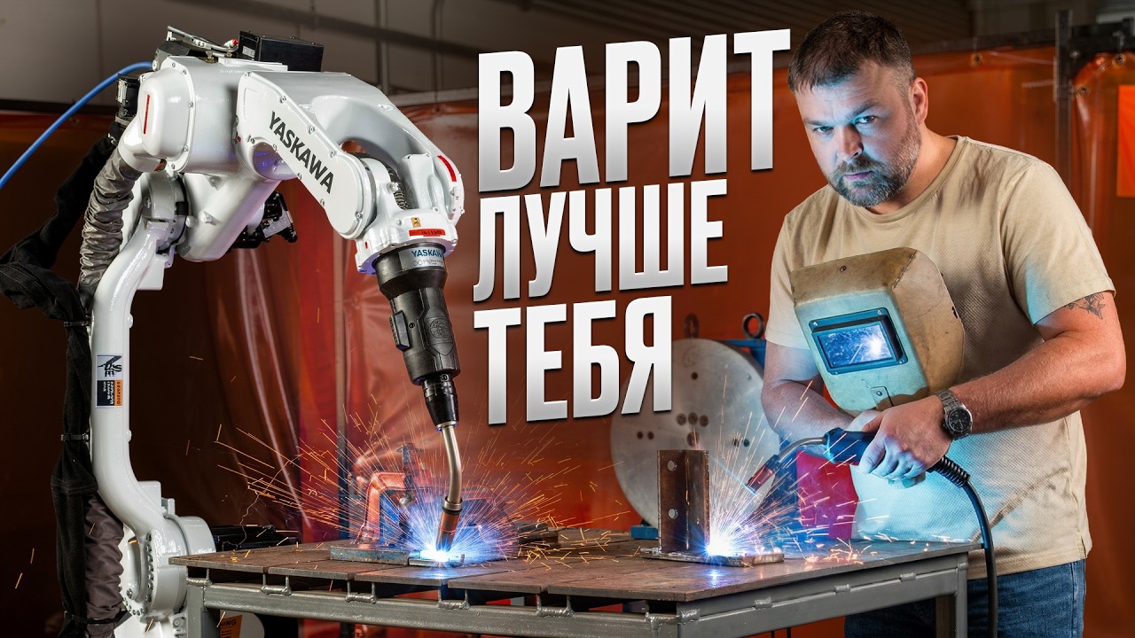 Как работает сварочный робот на реальном производстве. Результат УДИВИЛ