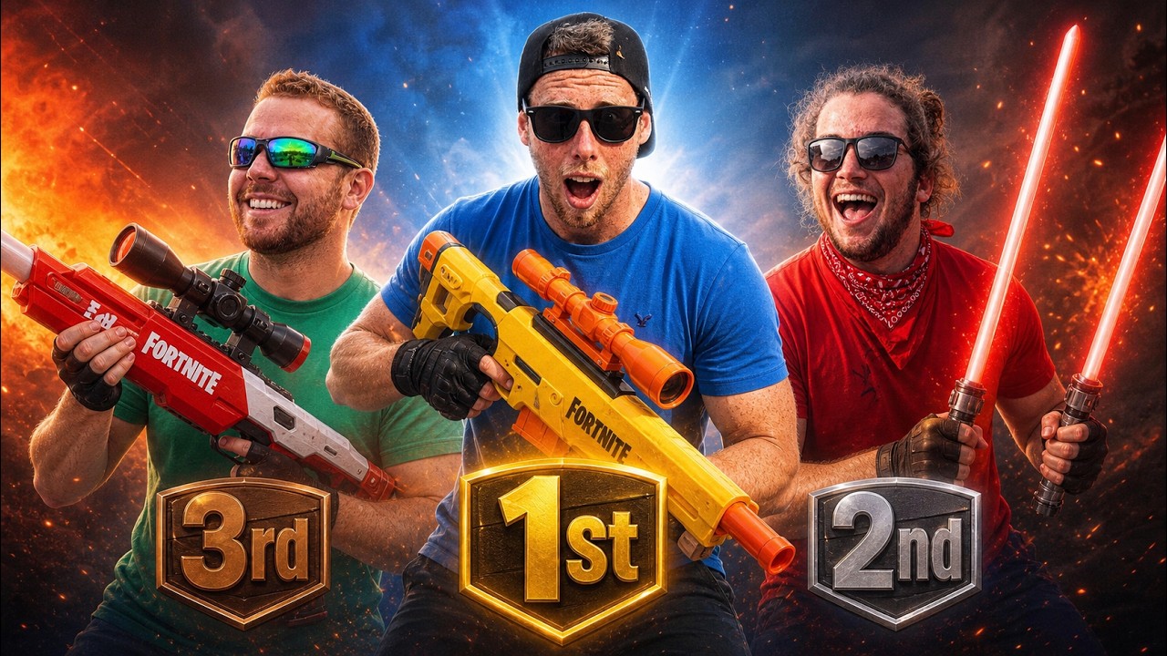 EVERY NERF GUN GAME VICTORY
