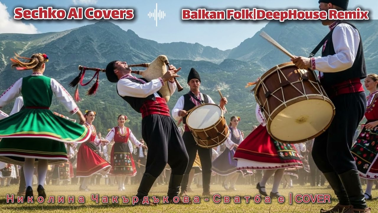 Николина Чакърдъкова - Сватба е | COVER | Balkan Folk | Deep House Remix