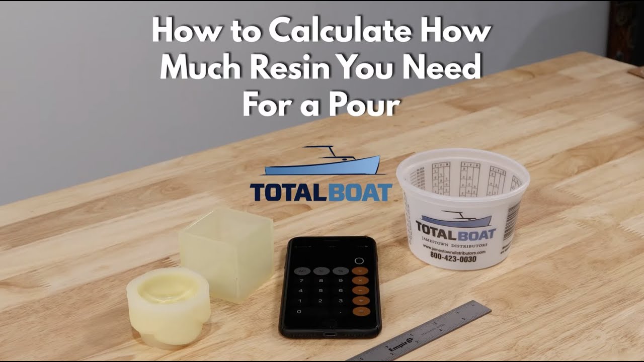 How to Calculate How Much Resin You Need For a Pour