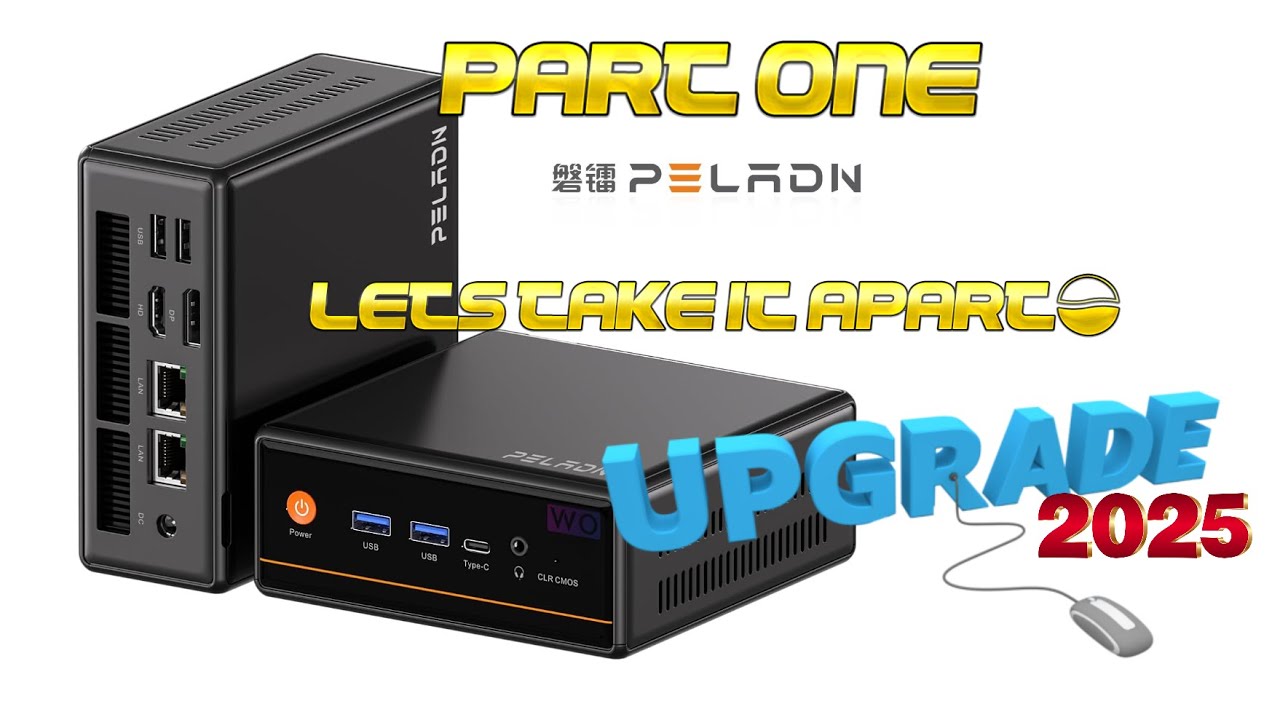 PELADN Ryzen 5 Mini PC: первый взгляд и разборка... ОБНОВЛЕНИЯ? -- LGH