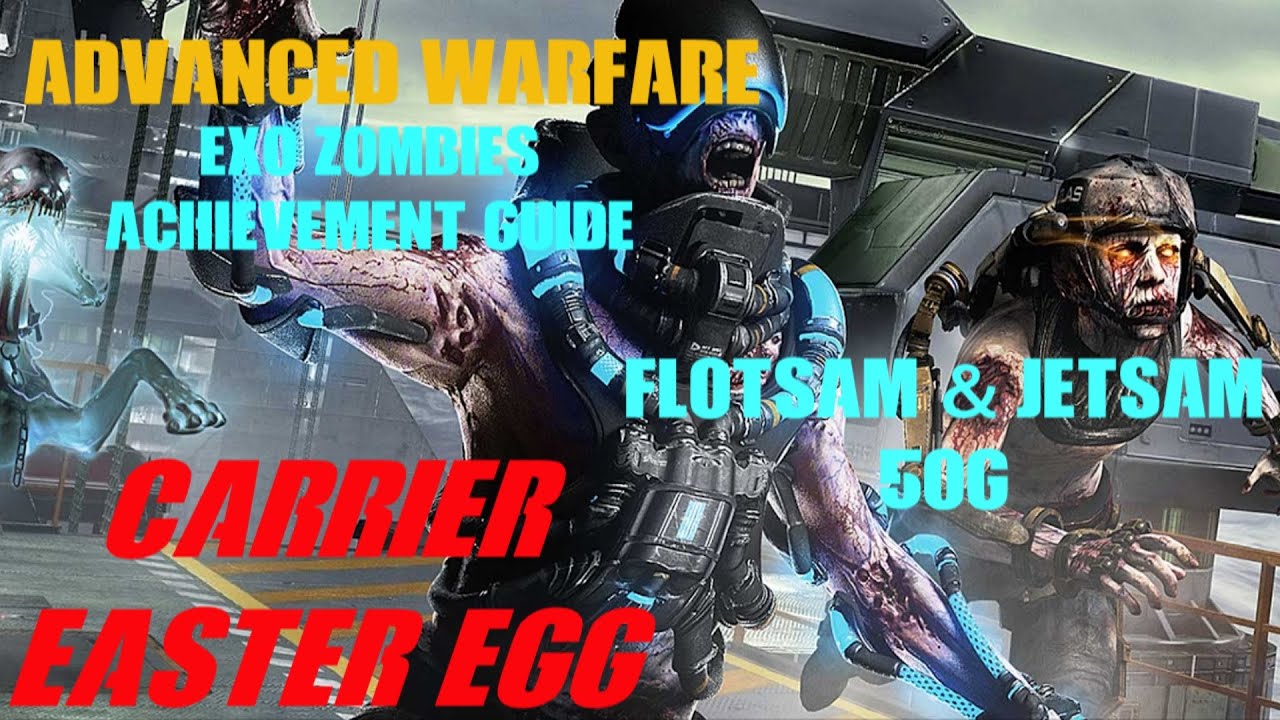 Exo Zombies Carrier Easter Egg - Flotsam & Jetsam Achievement Guide