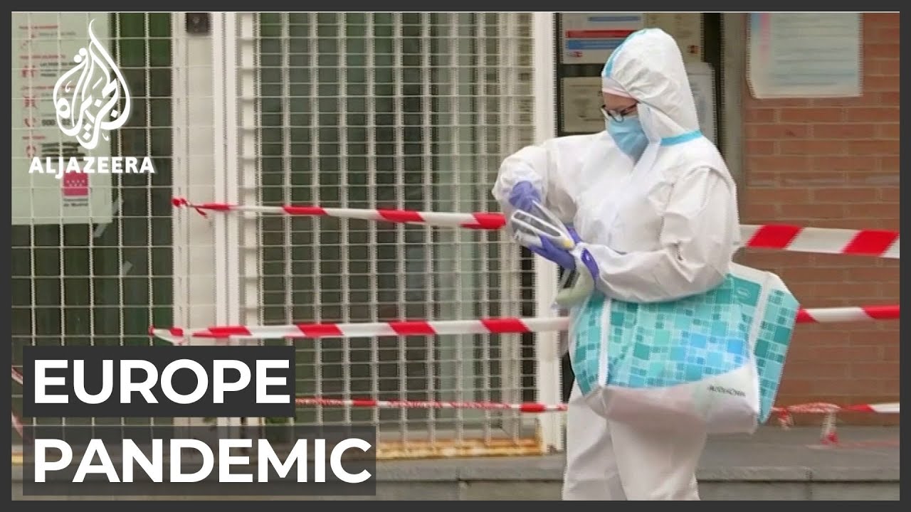 COVID-19 crisis escalates across Europe