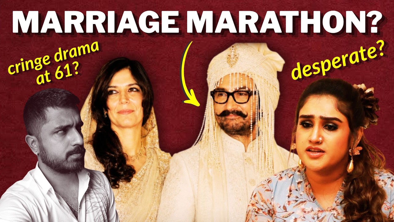 Aamir Khan Vs Vanitha Vijayakumar 🤯 | Multiple Marriages & Toxic Trolls | Aamir Khan's 3rd Marriage