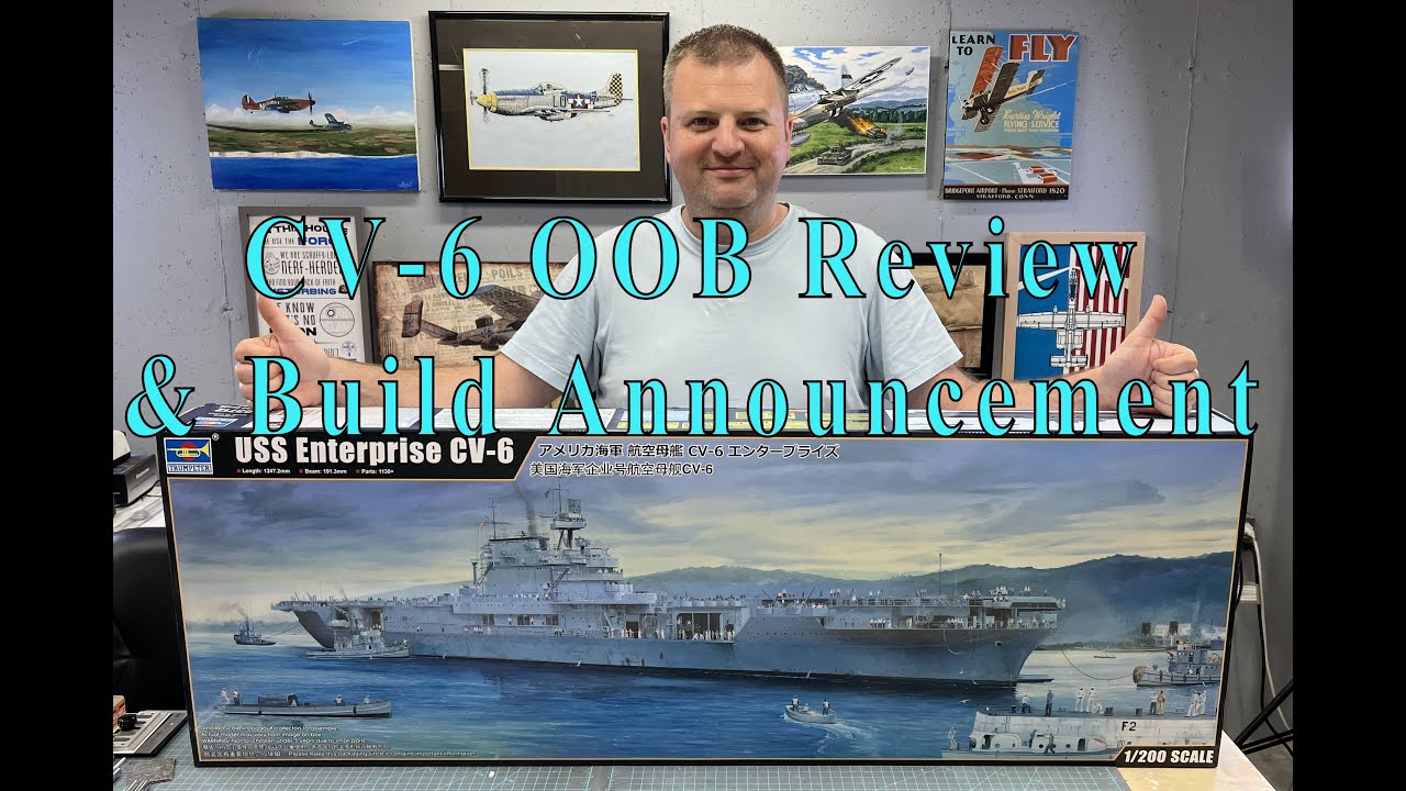 1/200 Enterprise CV-6 Видео 1