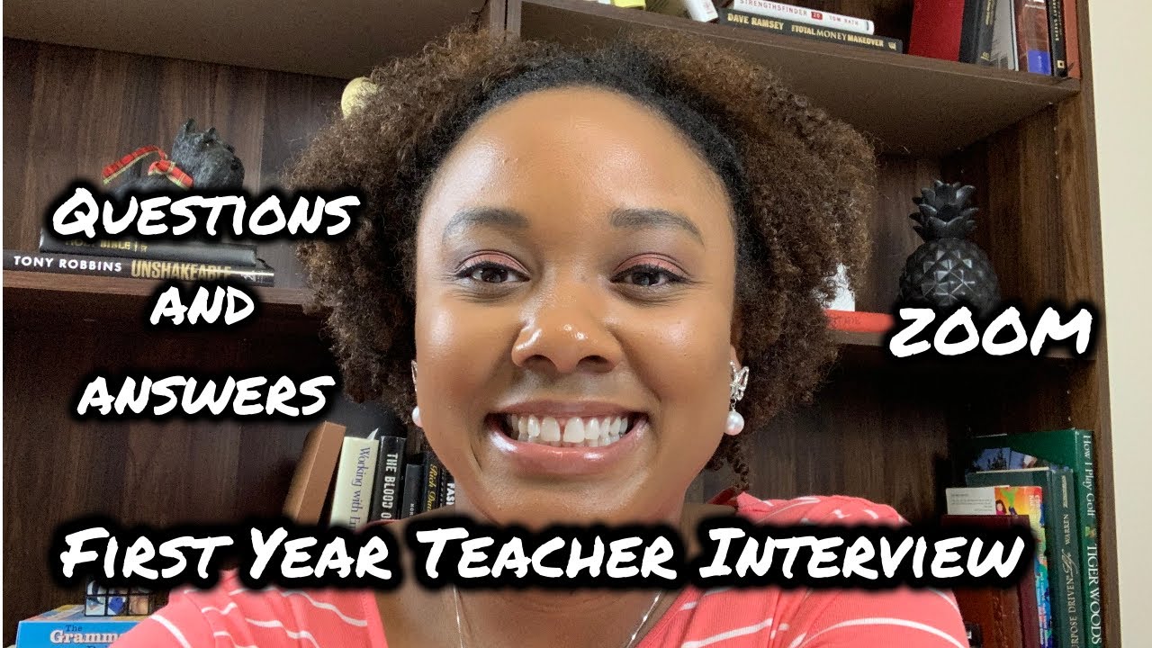 First Year Teacher Interview + Zoom Interview + Lesson Plan I Education Major Vlog