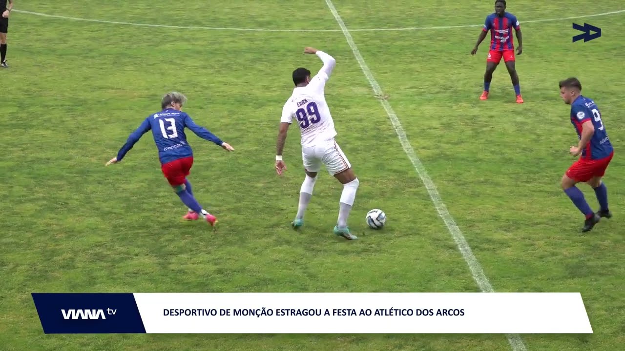Desportivo de Monção estragou a festa ao Atlético dos Arcos