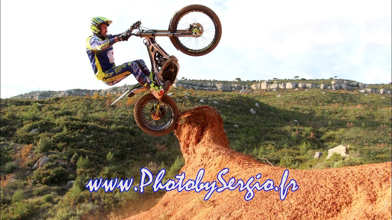 Alex Ferrer champion de France de trial Elite 2018