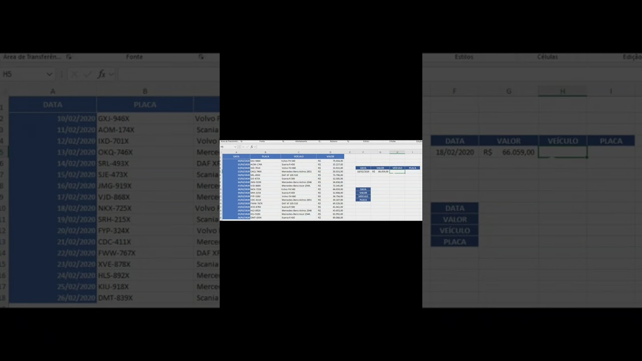 Função Procv na prática #excel #cursos #dicas #consultorias