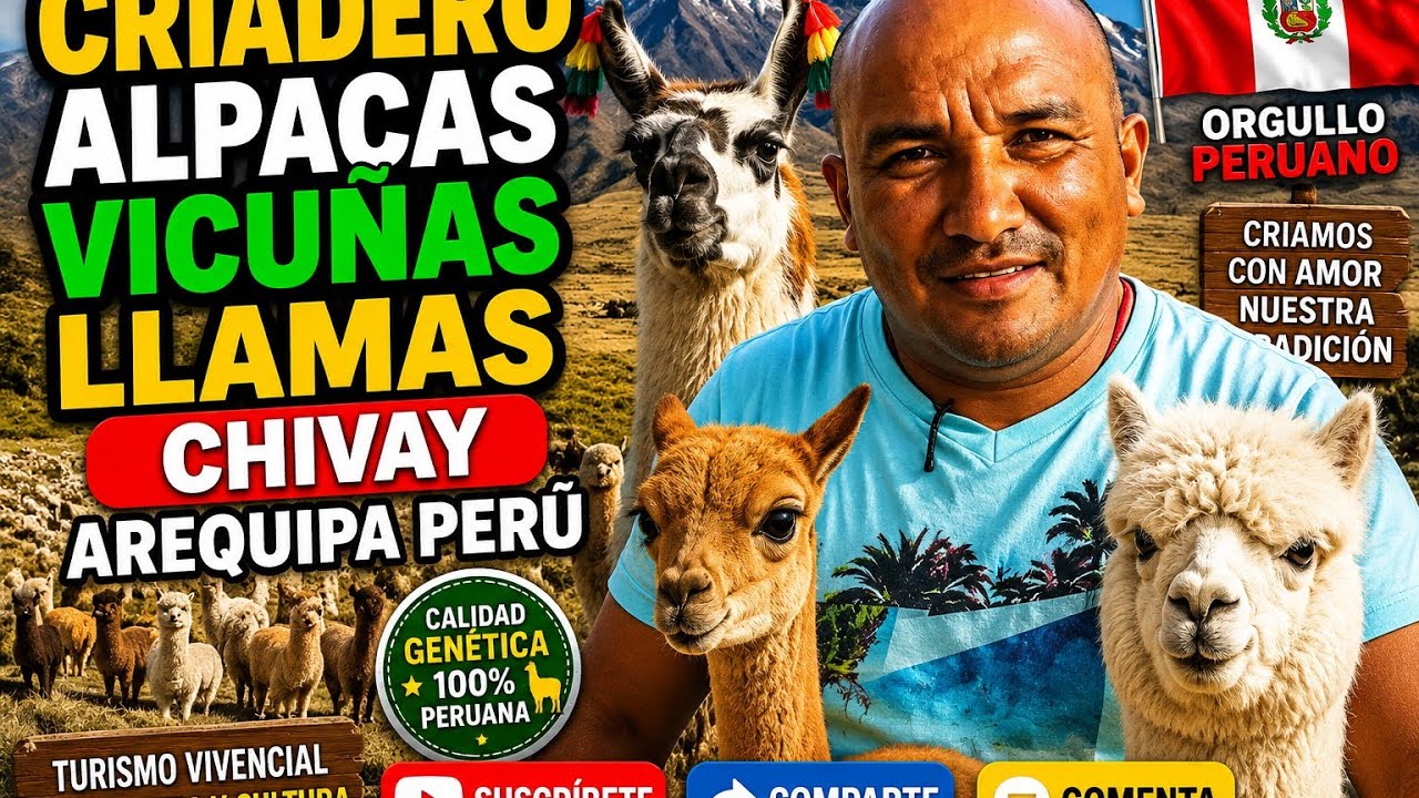 CRIADERO DE ALPACAS Y LLAMAS CHIVAY AREQUIPA PERU