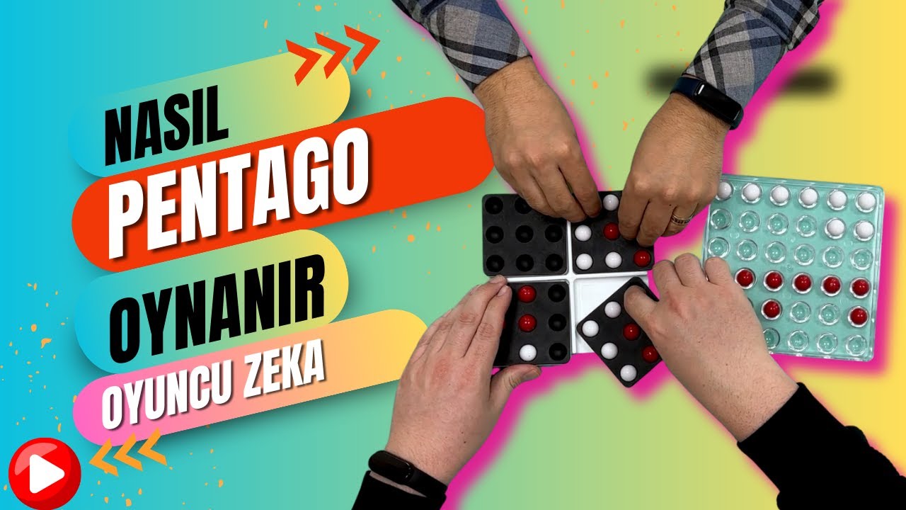 Pentago (Beş Nokta) Oyunu Nasıl Oynanır