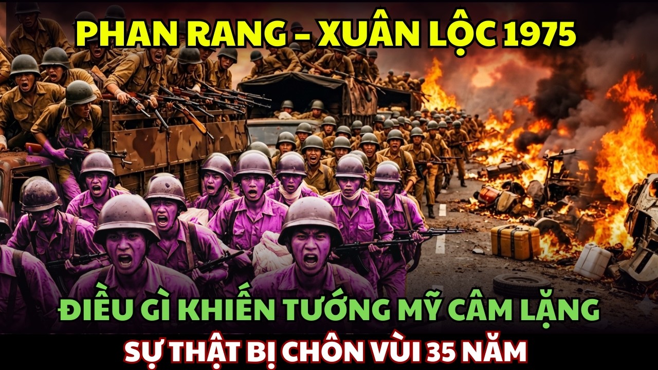 Sự Thật Bị Chôn Vùi 35 Năm: Phan Rang – Xuân Lộc 1975 Khiến Tướng Mỹ Câm Lặng