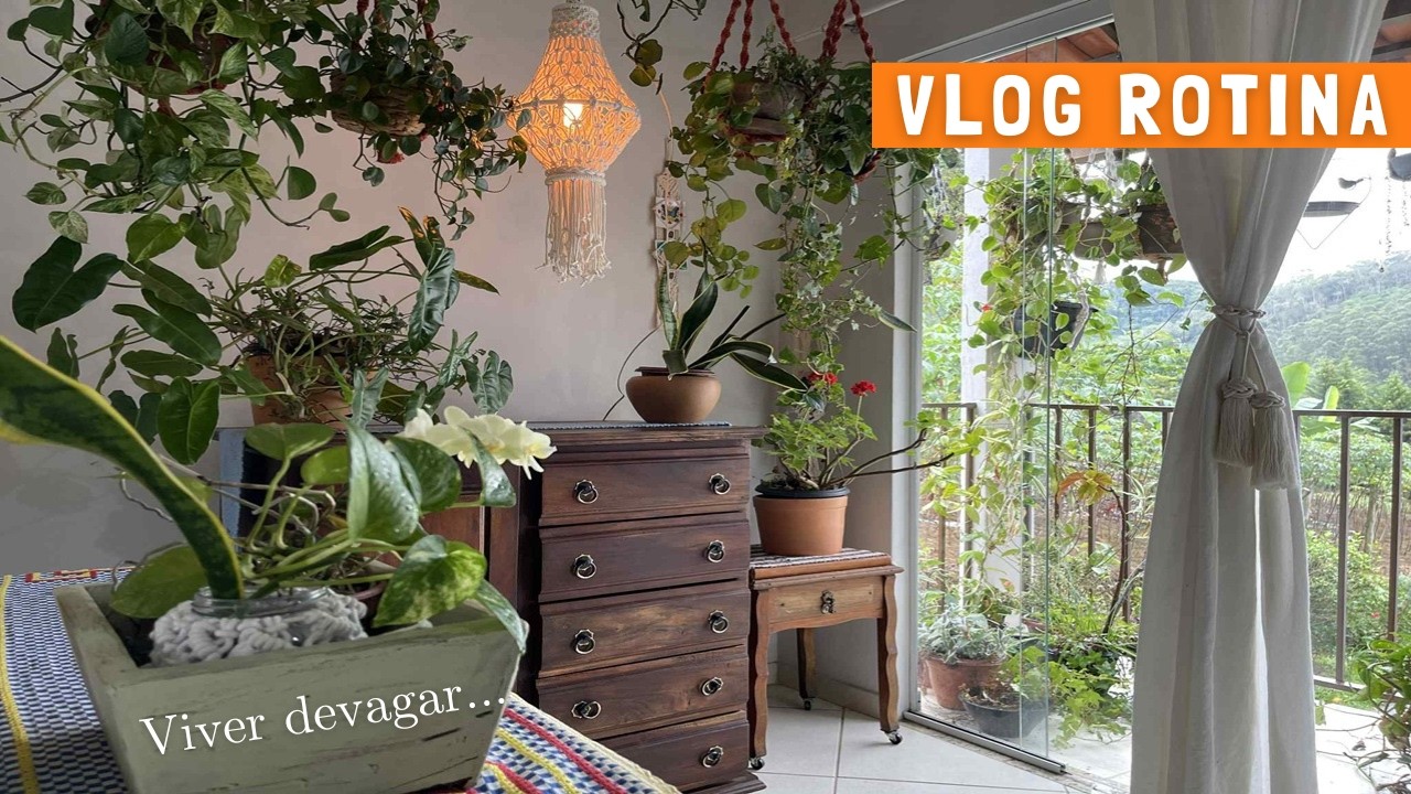 🌧️Дождливые дни, жизнь не спеша | Специальный рецепт | Лампа макраме 🧵