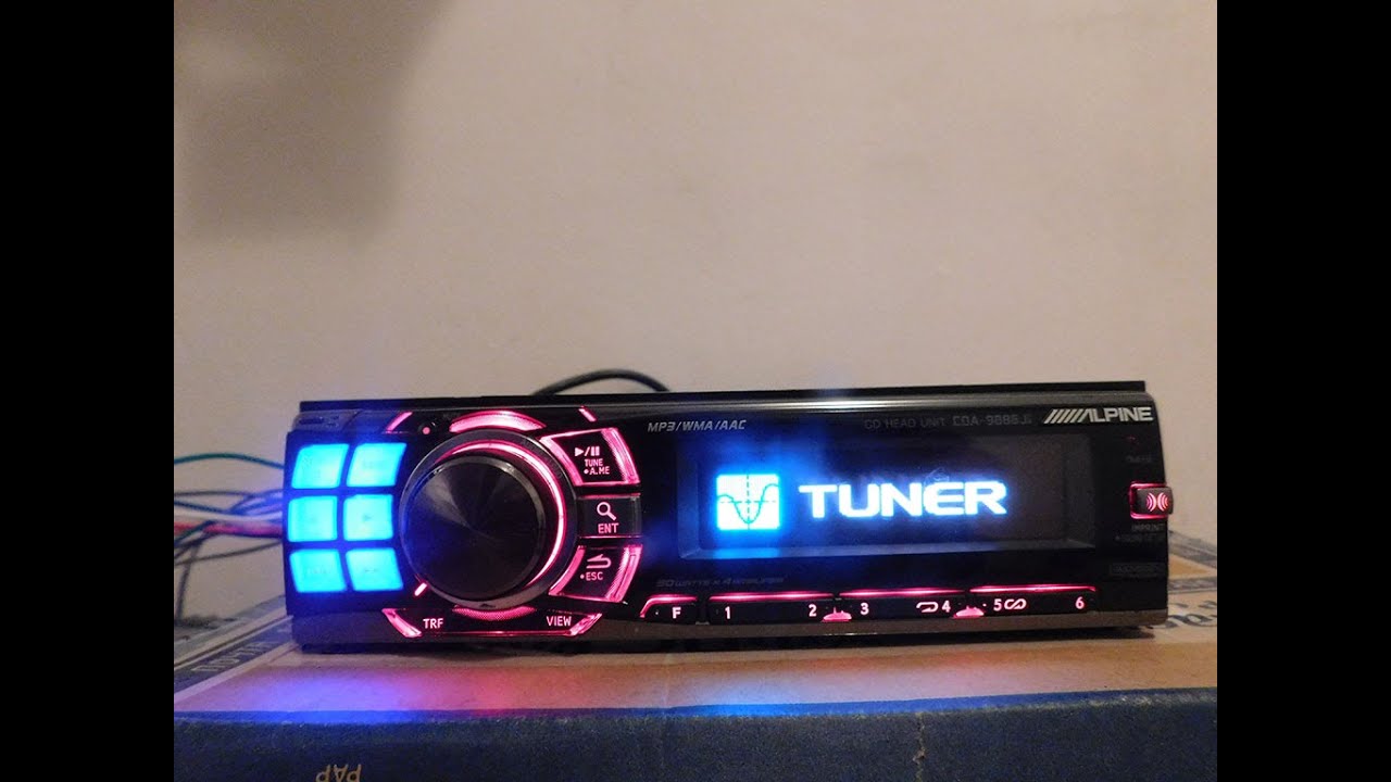 ALPINE CDA 9886Ji