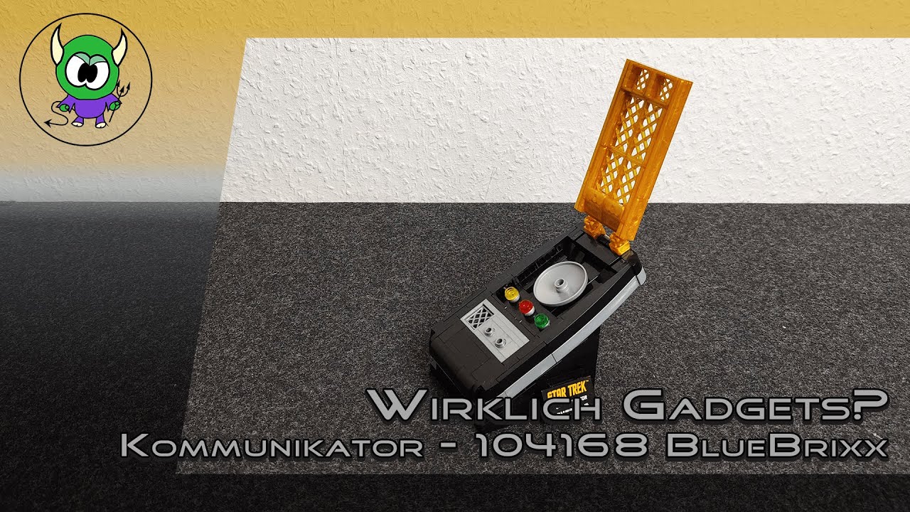 Brauchen wir (wirklich) Gadgets? | Star Trek Kommunikator - 104168 BlueBrixx