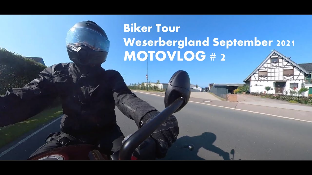 MOTO VLOG #2 - BikerTour Weserbergland September 2021