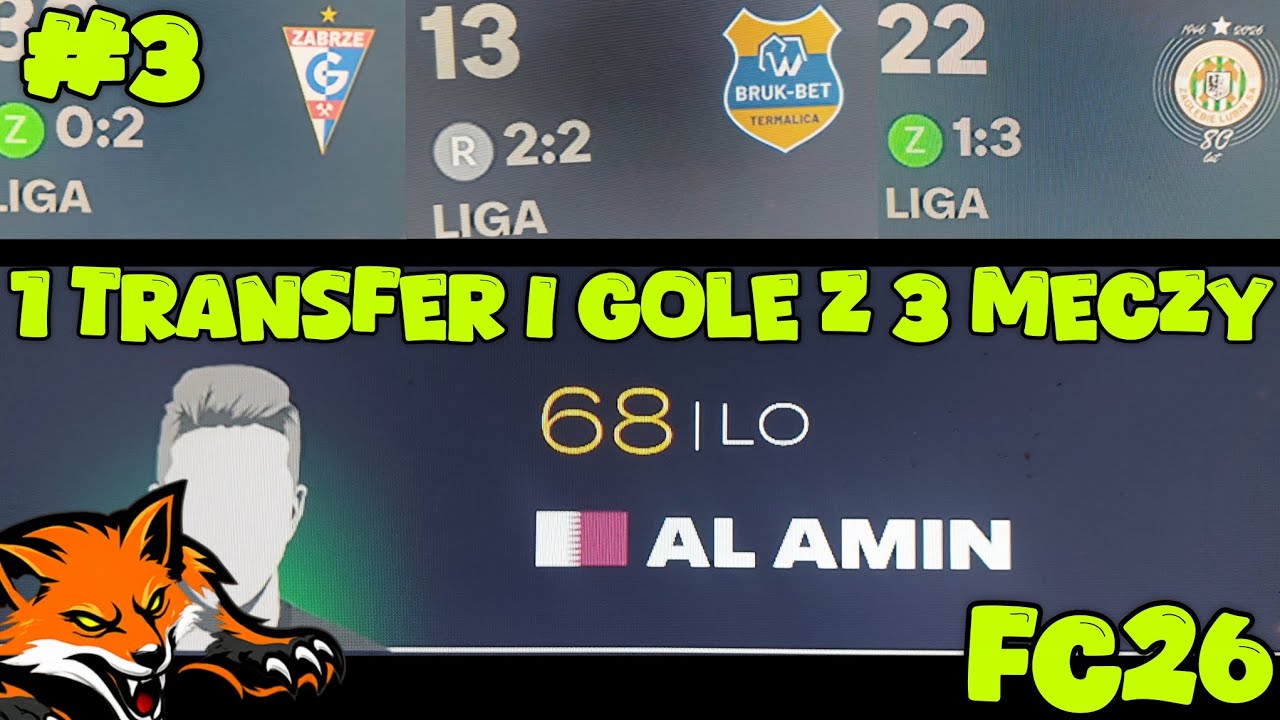 1 TRANSFER i GOLE z 3 MECZY w FC26 #3
