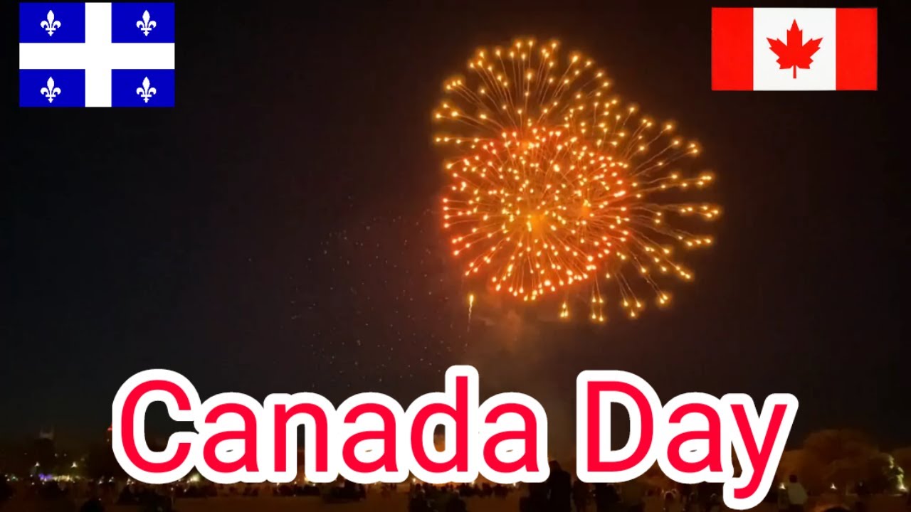 Canada Day Celebration Fireworks Display / July 2022